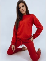 Dámská tepláková souprava FITT červená FashionStreet AY0470