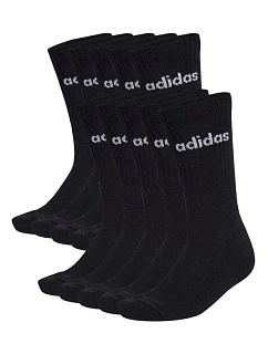 Adidas Cushioned Linear Crew ponožky 10 párů černé KF9092