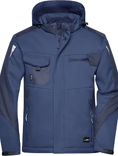 Daiber JN 824 Pracovní zimní softshellová bunda - Strong 02.0824 navy/navy