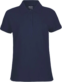 Neutral O 22980 Dámské piqué polo z bio bavlny 77.2280 navy
