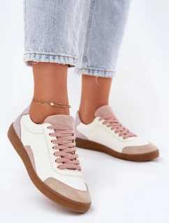 Dámské Kožené Tenisky Zazoo N1220 Bílé