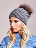 Dámská čepice AT CZ 173501 tmavě šedá Dámská čepice AT CZ 173501 tmavě šedá