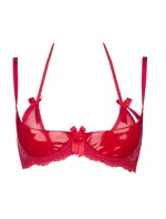 Podprsenka Plus Size V-8721 červená - Axami