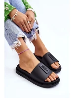 Dámské pantofle Big Star - černé