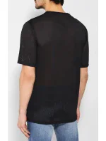 Pánské tričko KM0KM00332-001 černá - Calvin Klein