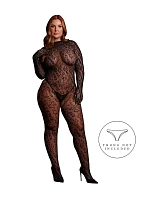 Bodystocking Shots Le Desir DES096 Roxy Leopard