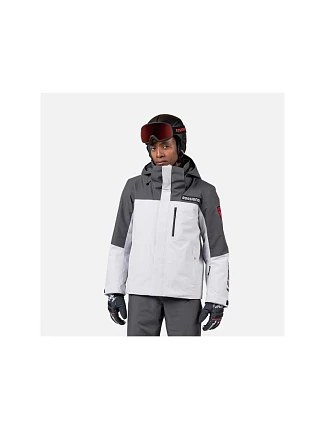 Pánská lyžařská bunda ROSSIGNOL Hero Velika Insulated Jkt, šedá Pánská lyžařská bunda ROSSIGNOL Hero Velika Insulated Jkt, šedá