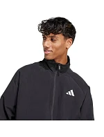 Pánská bunda adidas Essential Small Logo Windbreaker, černá, JM1772 Pánská bunda adidas Essential Small Logo Windbreaker, černá, JM1772