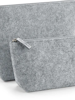 BagBase BG 724 Plstěná toaletní taška 52.0724 grey melange