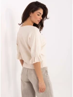 Jumper IT SW 99244.65 světle béžový