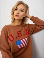 Mikina VI BL 3192.23P světle hnědá