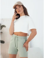 SWAN dámské šortky tmavě zelené FashionStreet SY0328