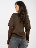 Halenka IT BZ 22128.27 tmavě hnědá