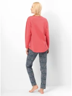 Pyžamo Key LNS 703 B25 long/r S-XL dámské