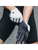 Rockbros plné sportovní rukavice pro jaro/léto velikost S - bílo-černé