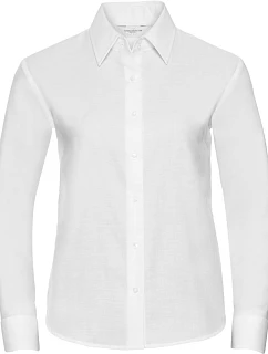 Russell Athletic 932F Halenka Oxford s dlouhým rukávem 11.932F white