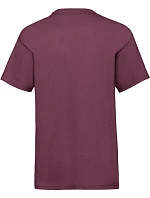 Fruit of the Loom Kids Valueweight T Dětské tričko 16.1033 burgundy