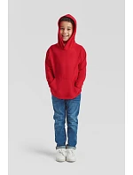 Fruit of the Loom Kids Lightweight Hooded Sweat Dětská mikina s kapucí 16.2009 azure blue Fruit of the Loom Kids Lightweight Hooded Sweat Dětská mikina s kapucí 16.2009 azure blue