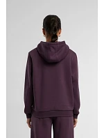 Build your Brand BY 289 Dámská oversize mikina s kapucí "Fluffy" 56.0289 lilac