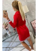Červené šaty Brooklyn Červené šaty Brooklyn