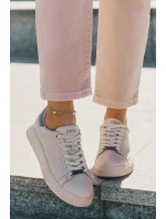 Dámské Tenisky Z Eko Kůže Big Star RR274259 Béžové