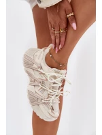 Tenisky Sportovní Boty Dámské Béžové Tonelli Tenisky Sportovní Boty Dámské Béžové Tonelli