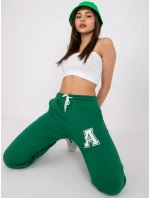 Teplákové kalhoty EM DR 712 1.66P tmavě zelená Teplákové kalhoty EM DR 712 1.66P tmavě zelená