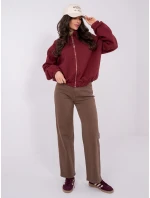 Mikina WT BL A1460.58 maroon