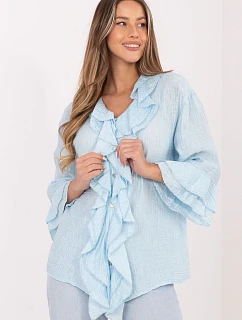 Košile s dlouhým rukávem  model 226239 Italy Moda