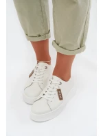 Dámské tenisky z přírodní kůže D&A GR61-5591 bílé