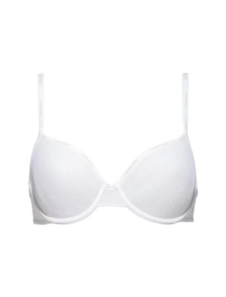Dámská vyztužená podprsenka Lightly Lined Demi QF4630E - Calvin Klein