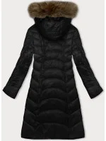 Černá dámská prošívaná bunda pro přechodné období Glakate (LU-2201)