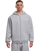 Build your Brand BY 443 Mikina s kapucí z těžké bavlny "Loose Fit" 56.0443 heather grey Build your Brand BY 443 Mikina s kapucí z těžké bavlny "Loose Fit" 56.0443 heather grey
