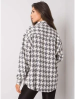 Košile EM KS 178.34 bílá a šedá