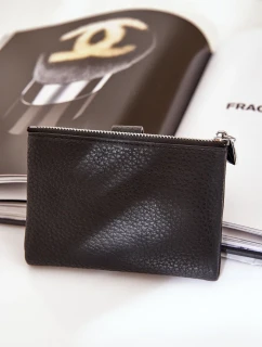 Eko Kožená Dámská Peněženka Černá Bronica