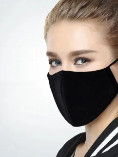 Dvouvrstvá rouška černá - Hurt