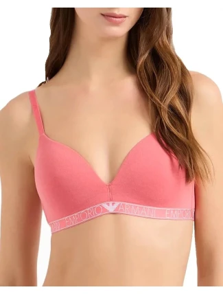 Dámská podprsenka 164410 4R223 05373 růžová - Emporio Armani