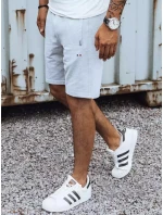 FashionStreet pánské světle šedé šortky SX2186