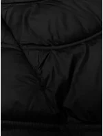 Černá dámská prošívaná bunda J Style (11Z8092)