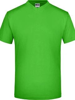Daiber JN 03 Tričko s výstřihem do V 02.0003 lime green
