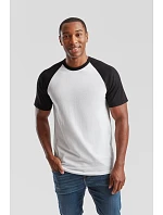 Fruit of the Loom Baseball T Raglánové tričko 16.1026 white/deep navy