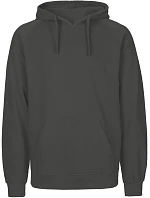 Neutral O 63101 Pánská mikina s kapucí z bio bavlny 77.6311 charcoal Neutral O 63101 Pánská mikina s kapucí z bio bavlny 77.6311 charcoal
