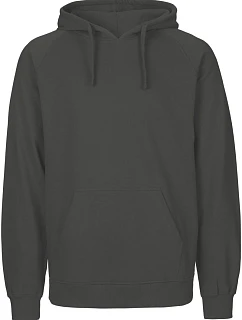 Neutral O 63101 Pánská mikina s kapucí z bio bavlny 77.6311 charcoal