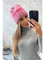 Dámská čepice London K385 tmavě růžová Dámská čepice London K385 tmavě růžová
