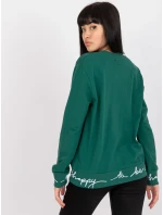 Mikina RV BL 7809.37X tmavě zelená