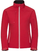 Russell Athletic 410F Dámská 3-vrstvá Bionic softshellová bunda 10.410F classic red