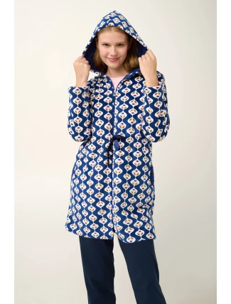 Vamp - Župan s kapucí s potiskem Country Calico 21414 - Vamp