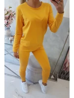 Hořčicová mikinová souprava Hořčicová mikinová souprava