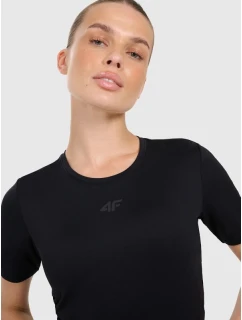 Dámský rychleschnoucí top na jógu a pilates 4F 4FWAW25TFTSF1524-20S