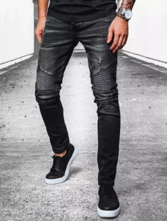 Pánské šedé kalhoty FashionStreet UX3917